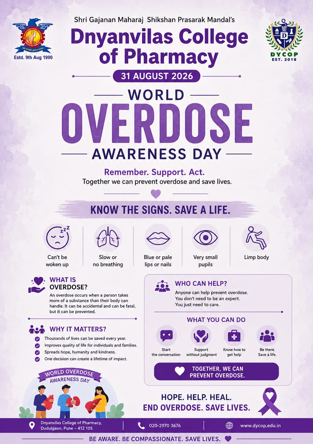 Read more about the article International Overdose Awareness Day